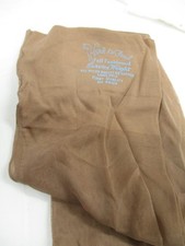 1 PR VINTAGE HARD TO FIND SERVICE WEIGHT SEAMED NYLON STOCKINGS 9 1/2 MED BEIGE