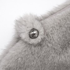 Lady Faux Fur Vest Tank Tops Gilet High Neck Waistcoat Soft Fluffy Retro Fashion