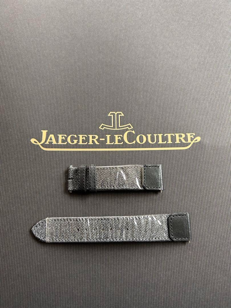 Jaeger-LeCoultre Fagliano Strap 20mm/18mm Gray Calf Canvas Watch