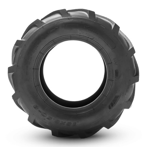 Set 2 16x6.50-8 Lawn Mower Tires Tractor Tire 4Ply 16x6.5x8 Heavy Duty Tubeless - Picture 7 of 13