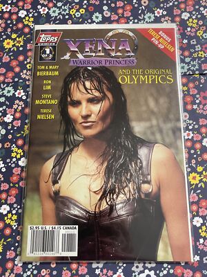 XENA WARRIOR PRINCESS THE ORIGINAL OLYMPICS #1 LUCY LAWLESS TERESE NIELSEN SEXY 