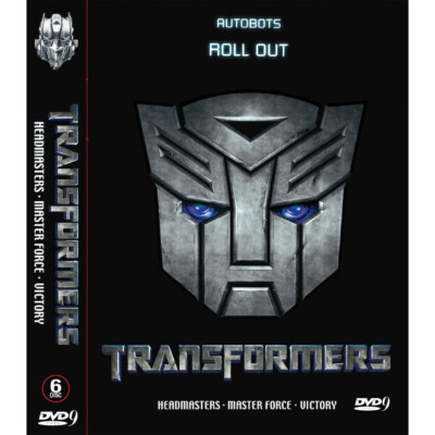 TRANSFORMERS (HEADMASTERS & MASTER FORCE & VICTORY) ANIME DVD ENGLISH DUBBED
