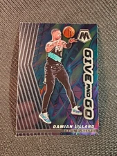 2022-23 Panini Mosaic Damian Lillard #6 Give and Go Insert