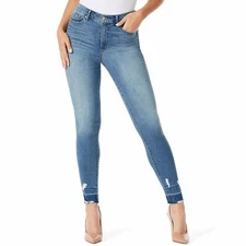 Sofia Jeans by Sofia Vergara Women's Rosa Super Hi-Rise Curvy Skinny Ankle Jeans