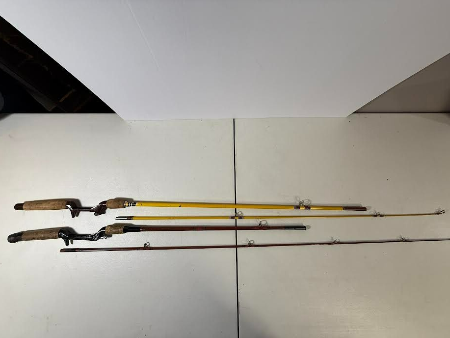 Heddon Pal #6806 Mark II 6 1/2' Casting Rod Controlled Flex AND a
