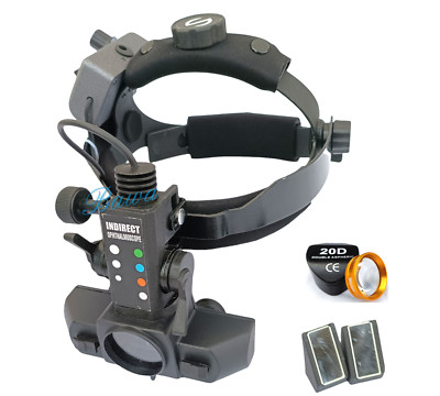 Indirect Ophthalmoscope For Ophthalmologist With 20D & 28D Lens & Free Shipping