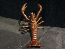 Pair Wonderful Chinese Bronze Hand Made *Lobster* Statues