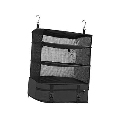 travel bag hanging shelves
