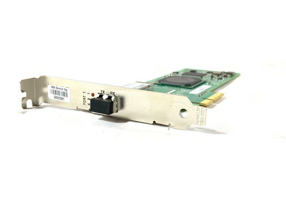 Dell QLogic QLE2460 Single Port 4Gbps Fiber Channel PCI Network Card 6H20P DC774 - Image 3 of 4