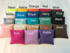 Stick and Slick CORNHOLE BEAN BAG TOSS GAME CHOICE OF 2 COLORS 8 CORN HOLE BAGS