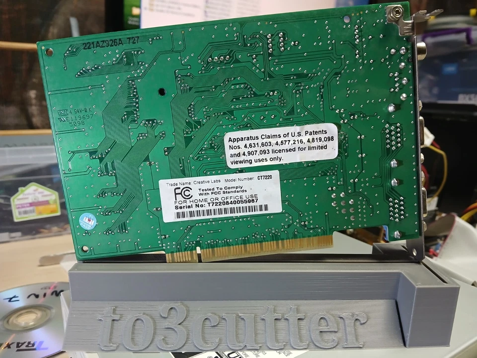 Creative CT7220 VIDEO - PC DVD ENCORE - CARD Dxr2 + DVD ROM DRIVE COMBO !!! - Image 4 of 4