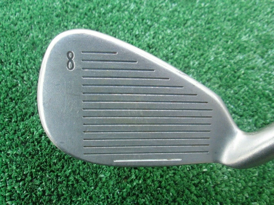 Golf Nickent Rafale Ligeramente Usado 8 Hierro Muy Bonito Tour Agarre Envolvente Acero Rígido Foto 4 de 4
