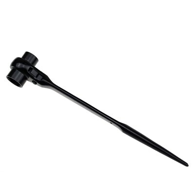 Hexagon Scaffold Podger Ratchet Spanner Ratcheting Socket Wrench Tool 19mm/22mm 
