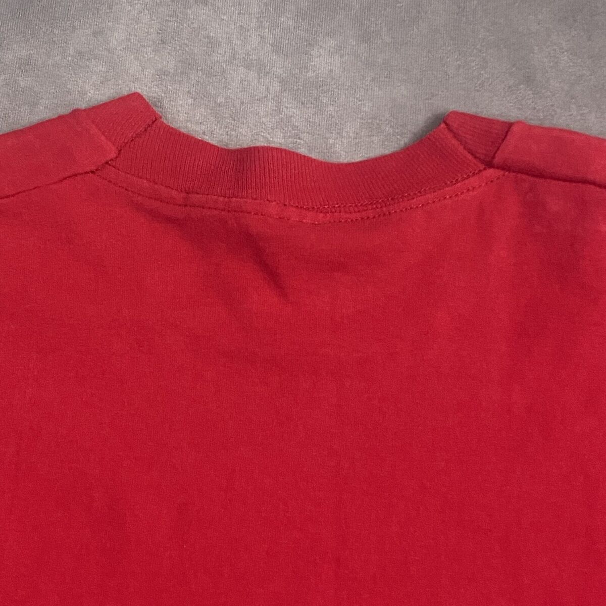 Vintage 90s Fruit Of Loom Blank T-Shirt Red Sz 2XL XXL Vintage 90s Fruit Of Loom Blank T-Shirt Red Sz 2XL XXL