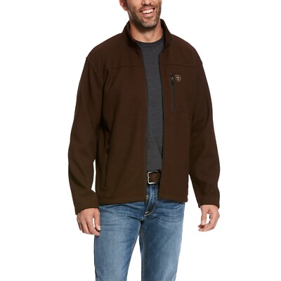 Men's DuraTEK Dark Brew Brown Ribbed 