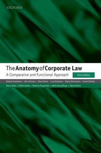 Anatomy of Corporate Law : A Comparative and Functional Approach by Paul ...