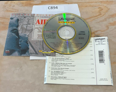 Opera Highlights: Aida - Audio CD  No Case No Tracking #C894