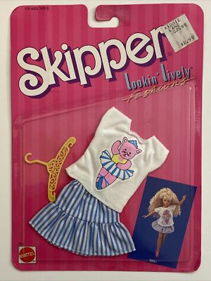 トップス LESS TAILOR RENEWED 50s SKIPPER Vintage 1988 Barbie SKIPPER LOOKIN LIVELY FASHIONS Ballet 9.5