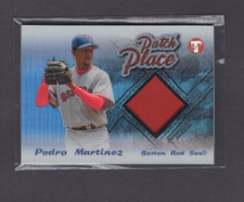 2004 TOPPS PRISTINE PATCH PLACE REFRACTOR #PP-PM PEDRO MARTINEZ RARE SSP #/10