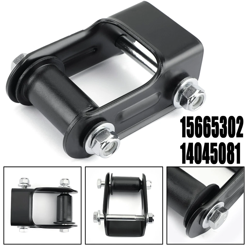 Leaf Spring Shackle Rear Lelf & Right For Chevy Blazer S10 Gmc Jimmy S15 722-028 - Image 2 of 4