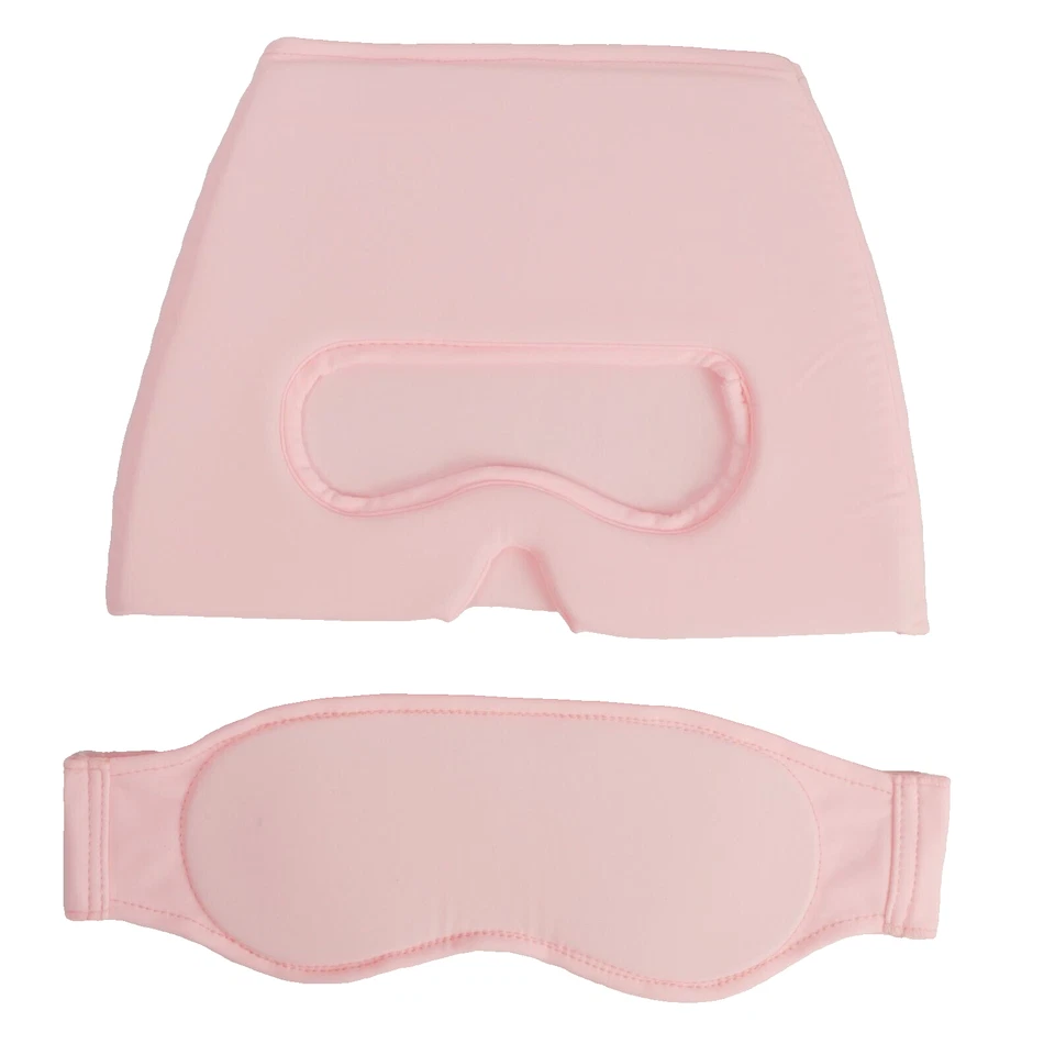 Gorra para aliviar el dolor de cabeza por migraña con máscara de ojos de gel - Sombrero de enfriamiento para aliviar la tensión Foto 4 de 4