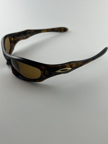 Oakley Monster Dog braunes Schildkrötengestell Bronze Linse 05-013 goldene Symbole SELTEN - Bild 1 von 5