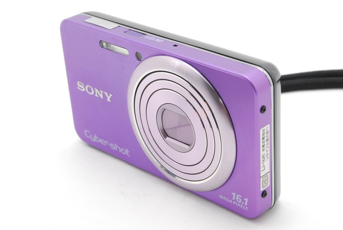 SONY Cyber Shot DSC-W570 violet purple Digital Camera 85-90 SONY Cyber Shot DSC-W570 violet purple Digital Camera 85-90