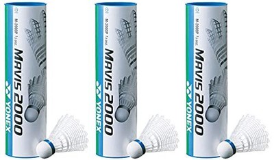 New [Amazon.co.jp exclusive] YONEX Badminton Shuttle Mavis 2000P Nylon + Natural