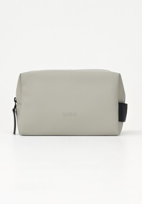 RAINS Borse Unisex Beige Pochette e clutch Pochette Wash Bag Small Primavera est