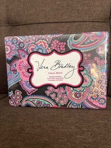*NEW* RARE VERA BRADLEY Mail Box - SYMPHONY IN HUE -Stationery Set in Sealed Box