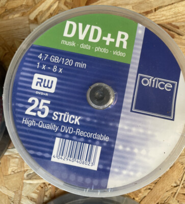 25x DVD +R office 8x Speed