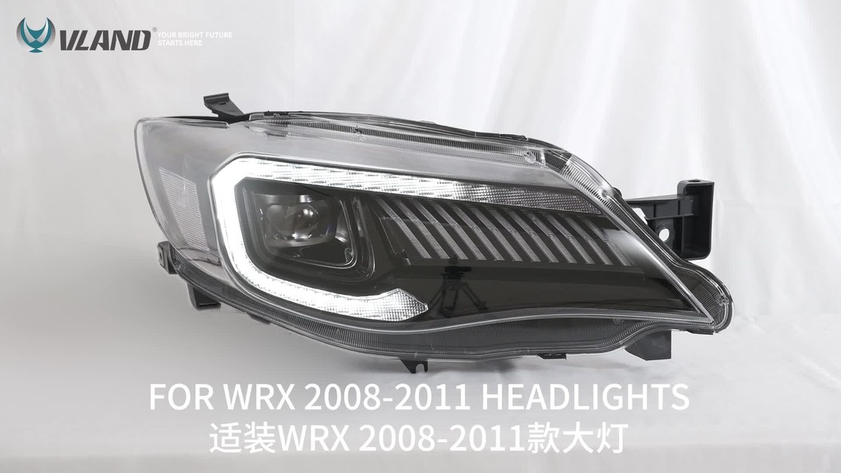 VLAND LED Headlights For Subaru Impreza 2008-11 WRX 2012-14 w