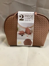 Glotech 2 Piece Cosmetic Bag Set