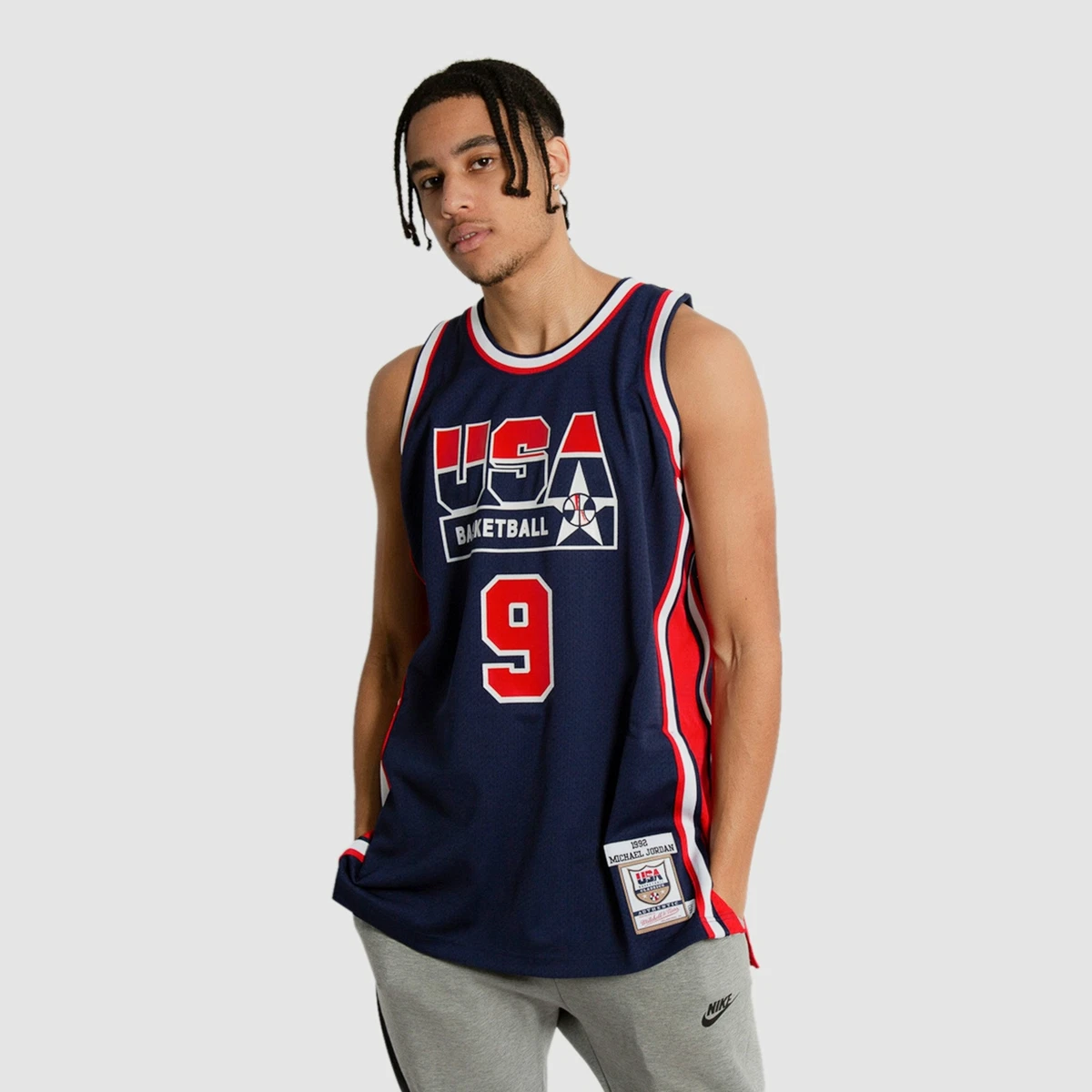 Mitchell & Ness Authentic 1992 Olympics Michael Jordan Dream Team USA Jersey