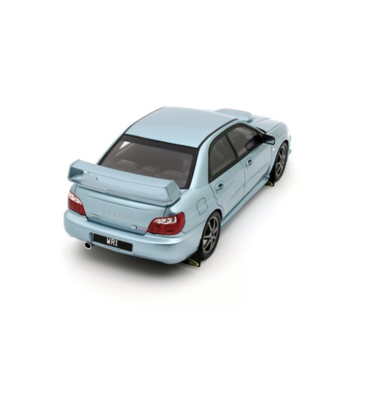 Subaru Impreza WRX STI WR1 Blue Resin Model Car 1/18 Scale Otto