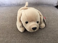 Beanie Baby Fetch The Dog 97/98 Several Tag Errors Ty Collectible Plush Toy