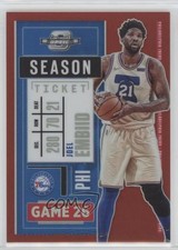 Joel Embiid Prizm 2020/21 Red Prizm #11