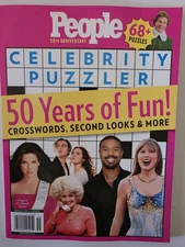 PEOPLE 50TH ANNIVERSARY CELEBRITY PUZZLER 50 YEARS OF FUN! 2025-2026 ISSUE