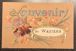 Carte postale Waziers Années 1924