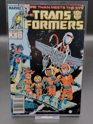 Transformers #36 Newsstand   Marvel   1988