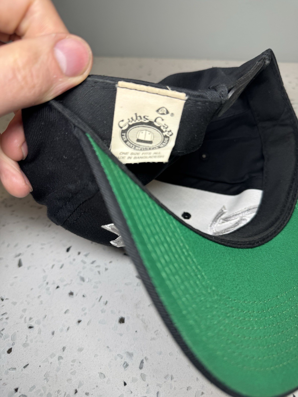 Vintage Snapback Hat Cap Script Font - image 4