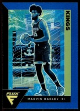 2020-21 Panini Flux Blue Prizm Marvin Bagley III Sacramento Kings #153 Parallel