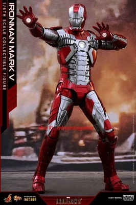 Hot Toys MMS400-D18 Iron Man Mark 1/6 Scale Limited Edition Action