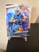 2025 Panini Prizm - Amon-Ra St. Brown #187 Silver Prizm Detroit Lions