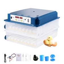 Incubators for Hatching Eggs, 120 Eggs Incubator with Automatic Egg Turning
