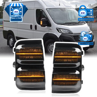Spiegelblinker LED Schwarz FüR Ducato 250 Boxer Jumper Relay 2006-2025 Wohnmobil