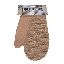 1 Exfoliating Bath Glove Natural Sisal Shower Sponge Cleansing Body Scrubber !