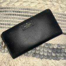Kate Spade Wellesley Neda Zip Around Wallet Black