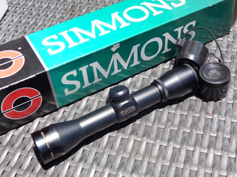 Simmons 4x32 Shotgun Scope Black Matte PRO DIAMOND Reticle 7790D