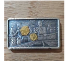 LuckyRips Craps Bullion Bar 5 oz SILVER and 1/10 oz GOLD